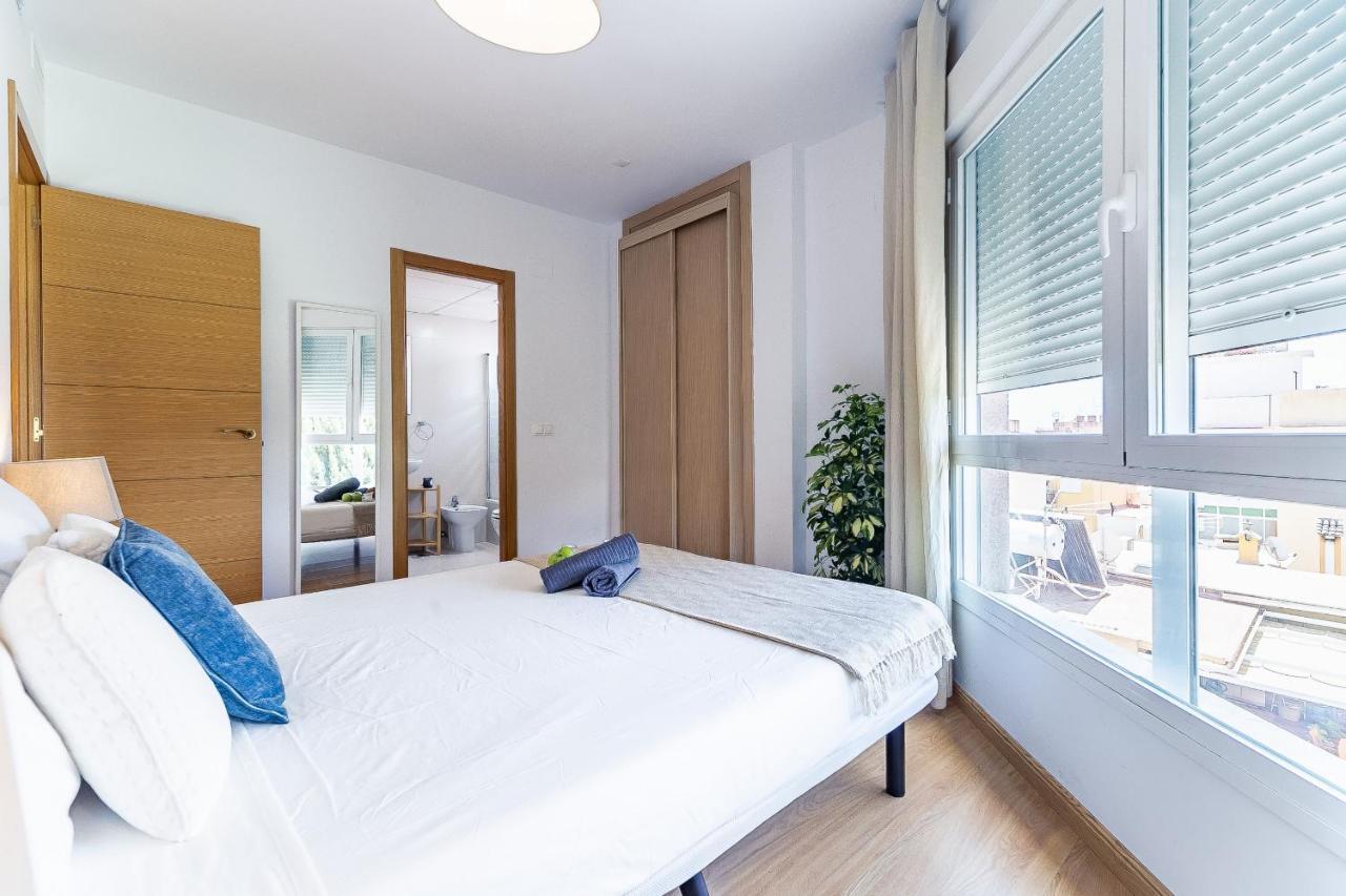 Modern Beach Apartment Valparaiso With Parking Malaga Zewnętrze zdjęcie